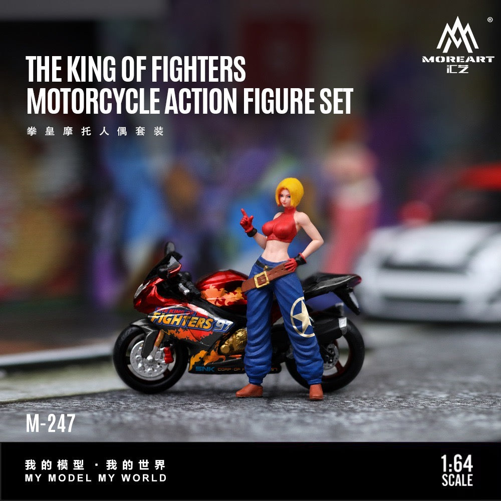 MoreArt - Pre-Order - The King of Fighters Motorcycle Action Figur Set - Resin - MO222247