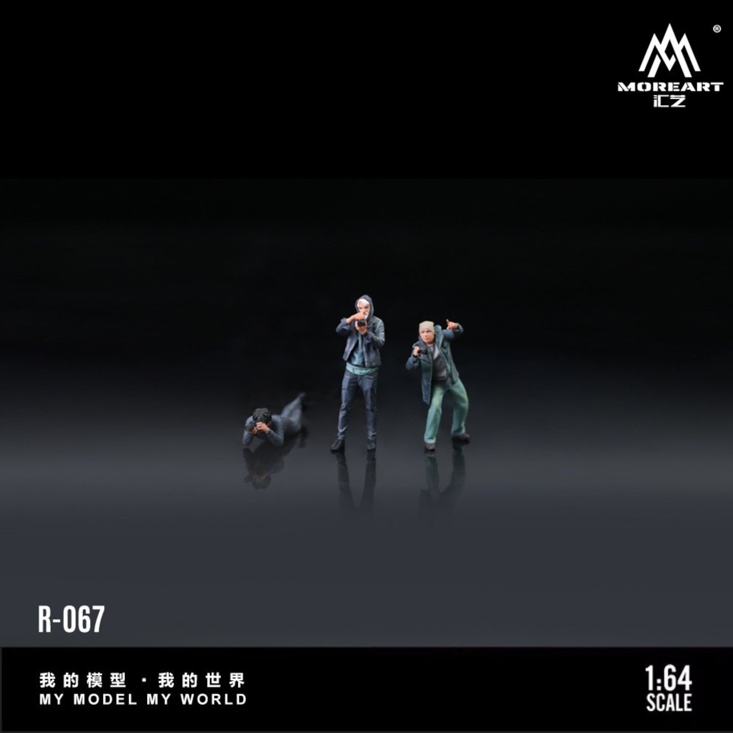 Pre-Order bis 10.09.2025 - MoreArt - Photographer Figure A Set - Resin - MO223067