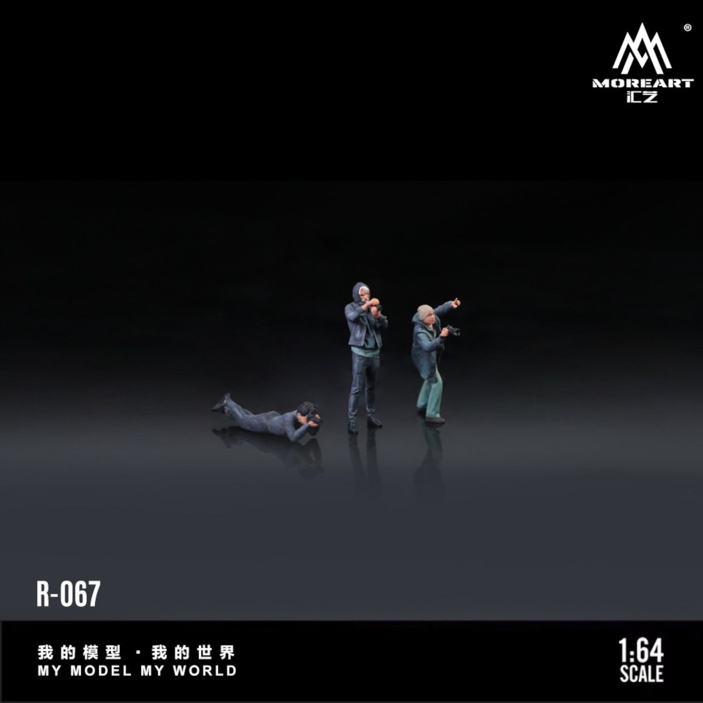 Pre-Order bis 10.09.2025 - MoreArt - Photographer Figure A Set - Resin - MO223067