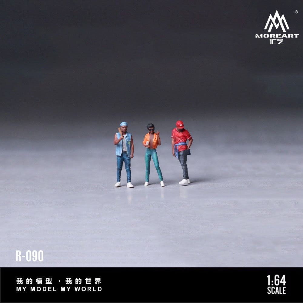 MoreArt - Pre-Order - American Street Hip-Hop Figure Set - MO223090