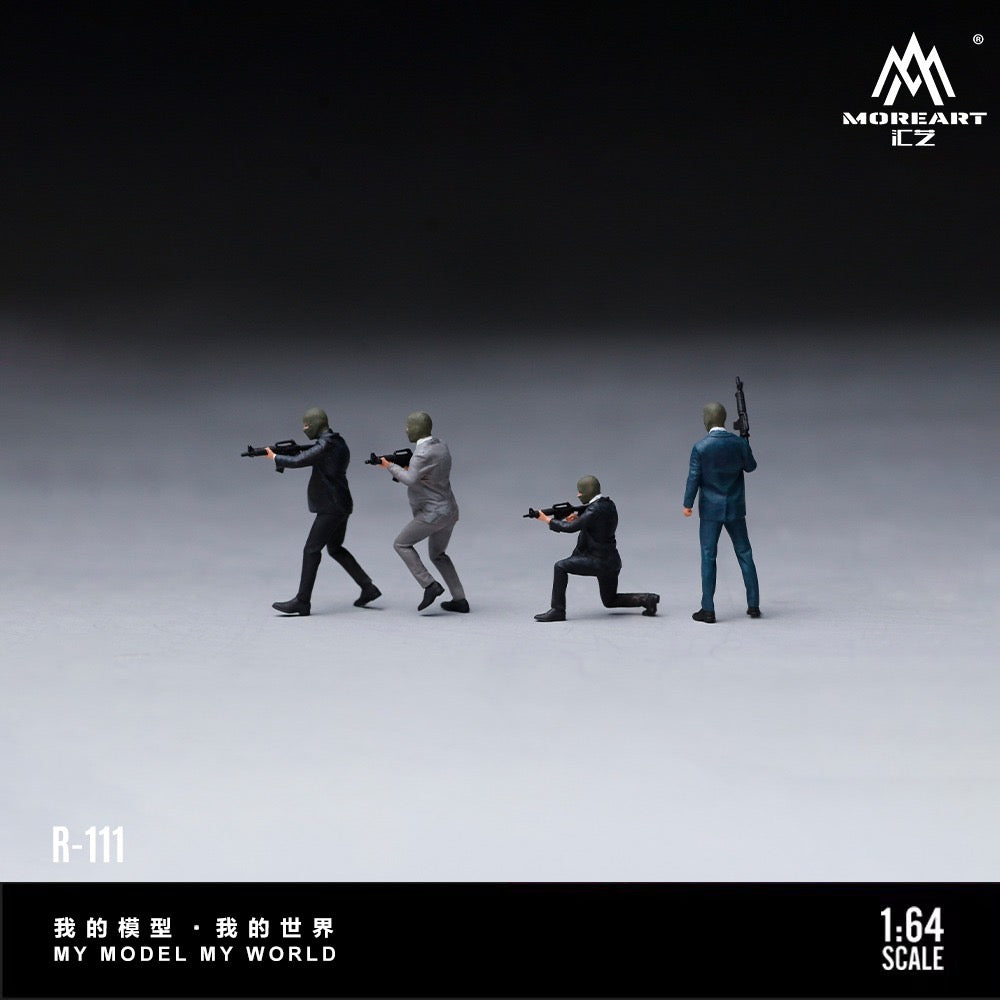 MoreArt - Pre-Order - Bandit Suit Figure Set B - Resin - MO223111