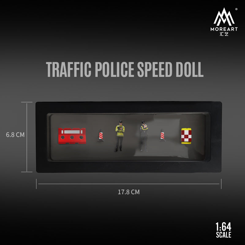 MoreArt - Pre-Order - Traffic Police Speed Figure Set, mit Zubehör - Resin - MO642033