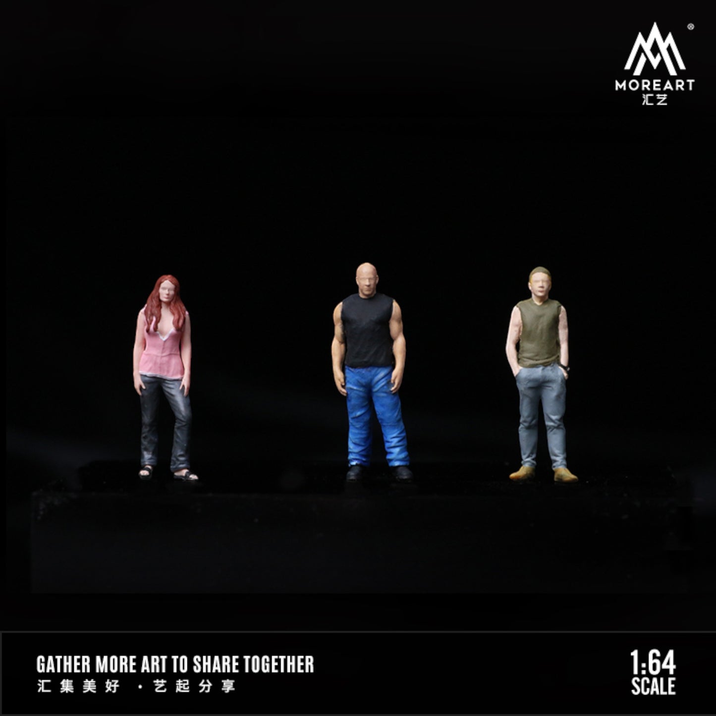 MoreArt - Pre-Order - Fast & Furious Figuren Set - MO642072