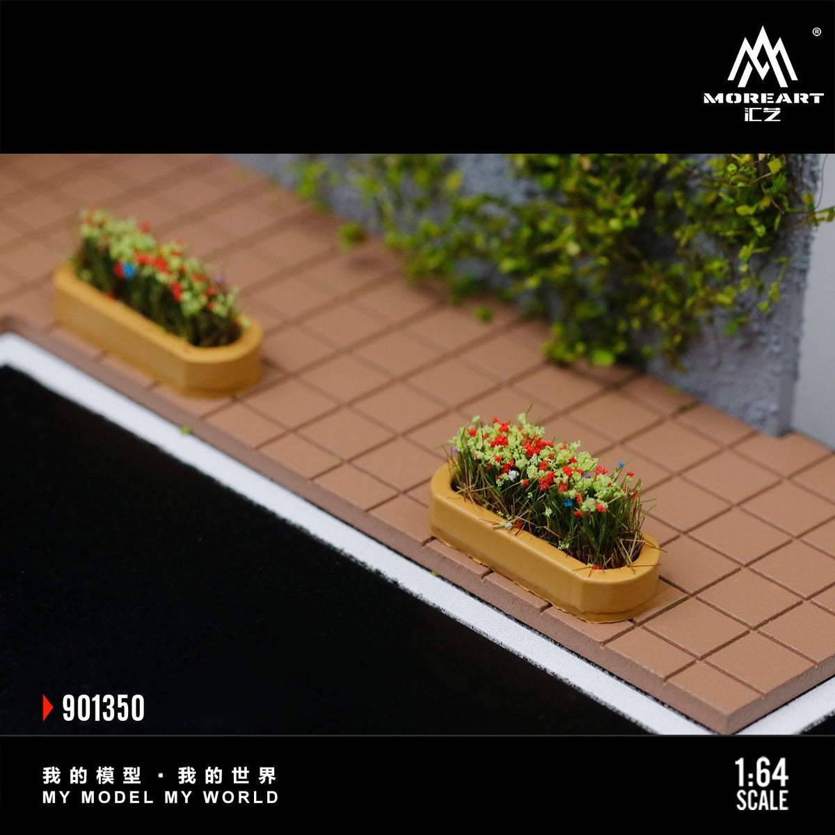 MoreArt - Pre-Order - Vine Wall Scene Diorama - MO901350