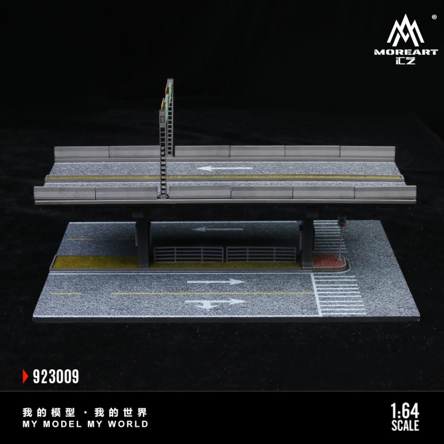 Pre-Order bis 26.08.2025 - MoreArt - Steel Frame Structure Series Parking Scene Diorama - MO923009