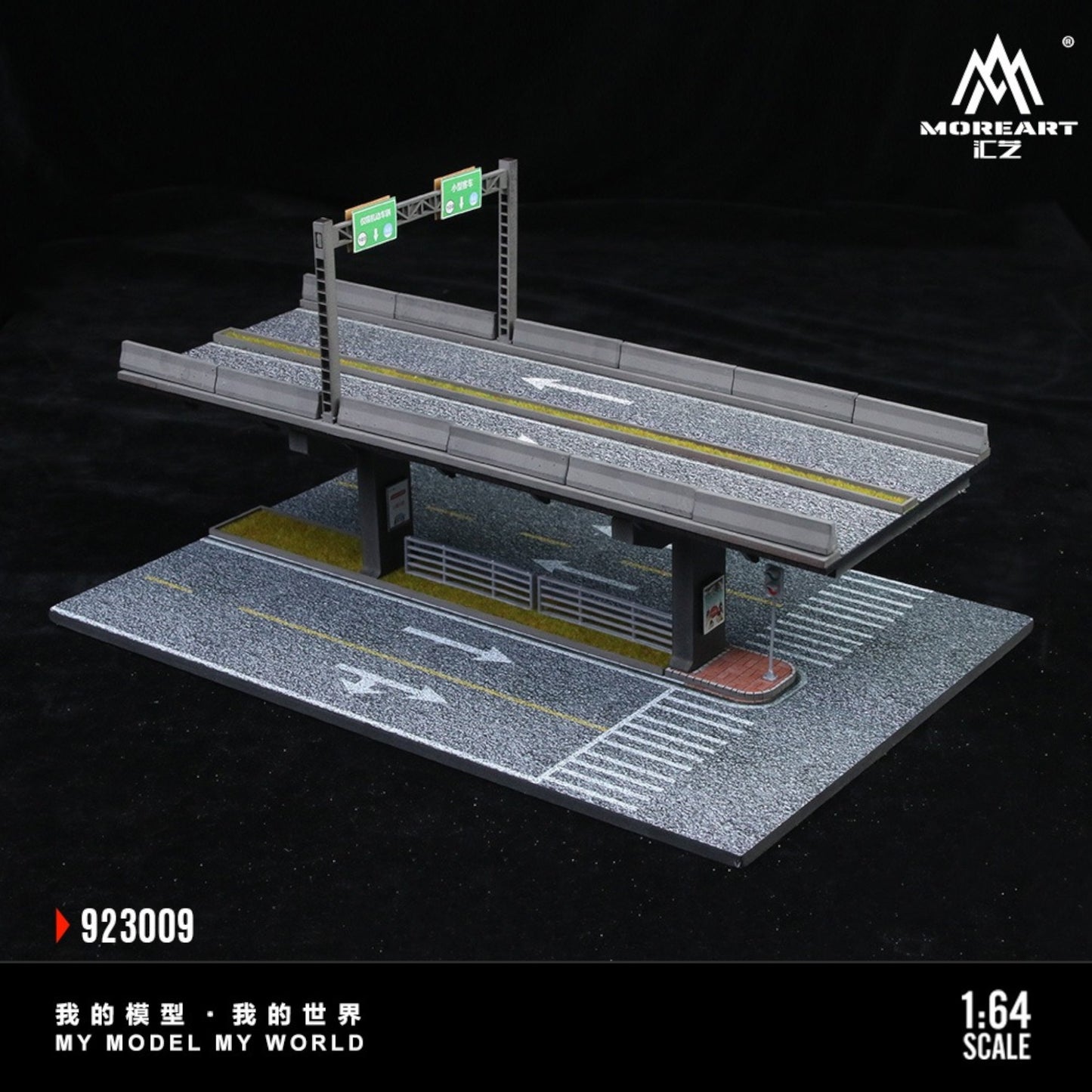 Pre-Order bis 26.08.2025 - MoreArt - Steel Frame Structure Series Parking Scene Diorama - MO923009