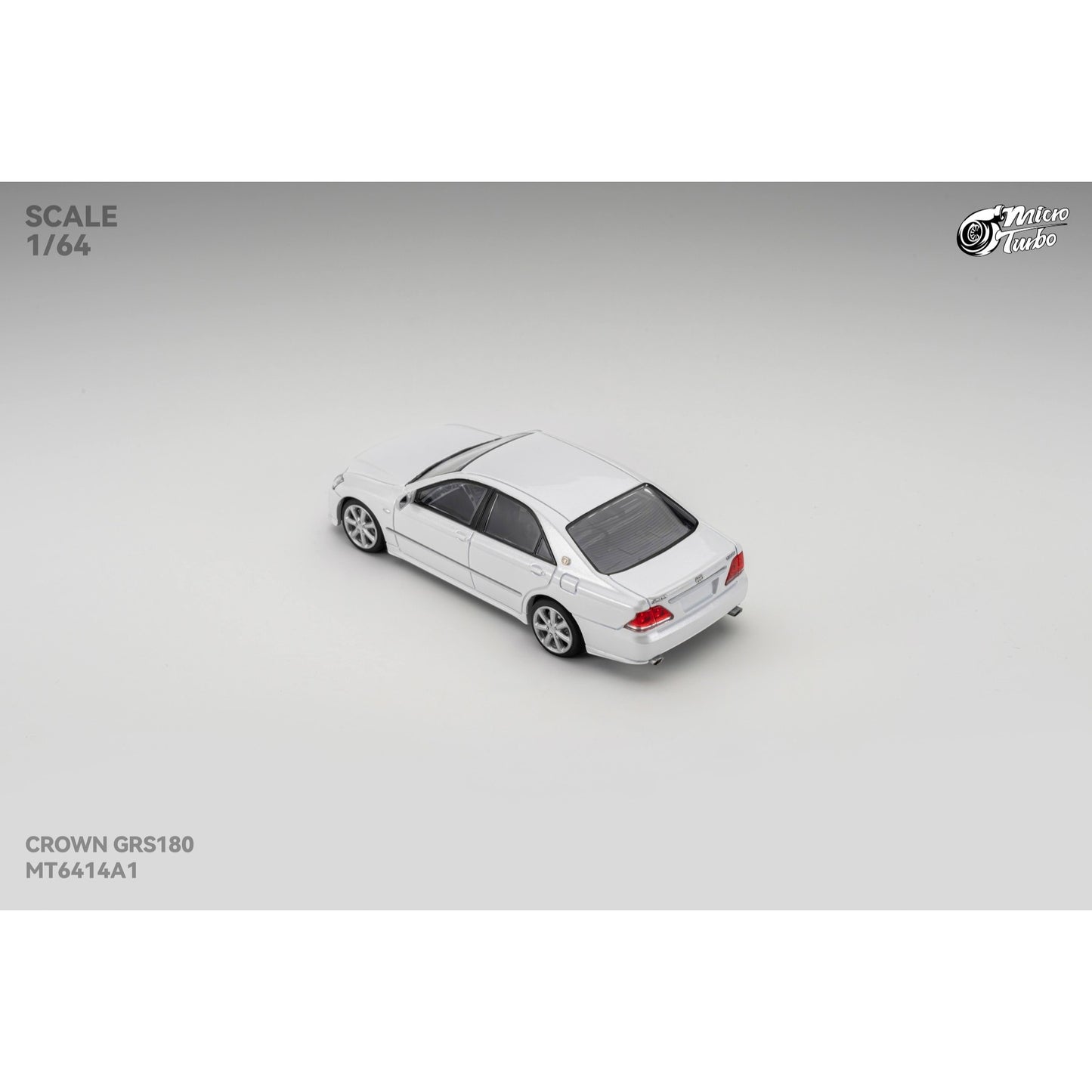 MicroTurbo - Pre-Order - Crown Athlete GRS180, metallic white - MT6414A1