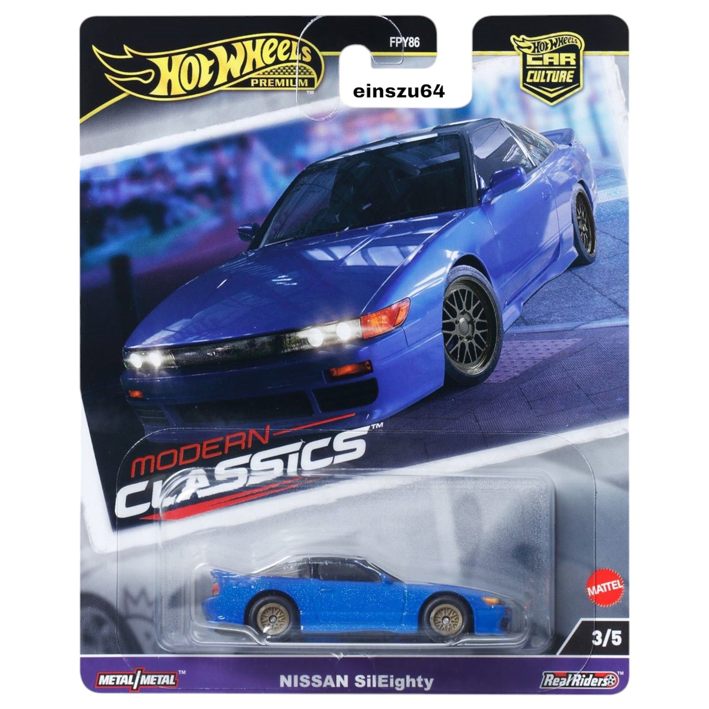 Hot Wheels 2024 - Modern Classics - Nissan SilEighty - HRV75
