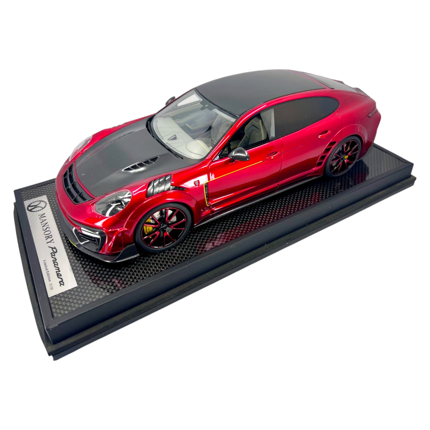 Motorhelix 1:18 - Mansory Porsche Panamera -metallic red - MY18-PAMR