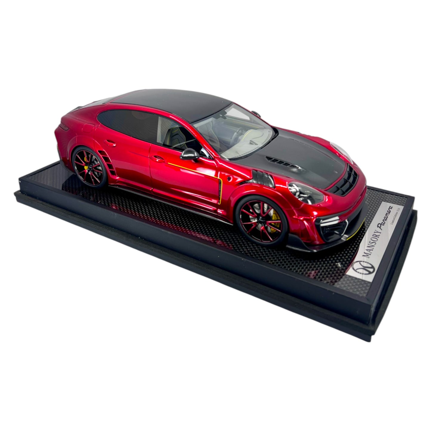 Motorhelix 1:18 - Mansory Porsche Panamera -metallic red - MY18-PAMR
