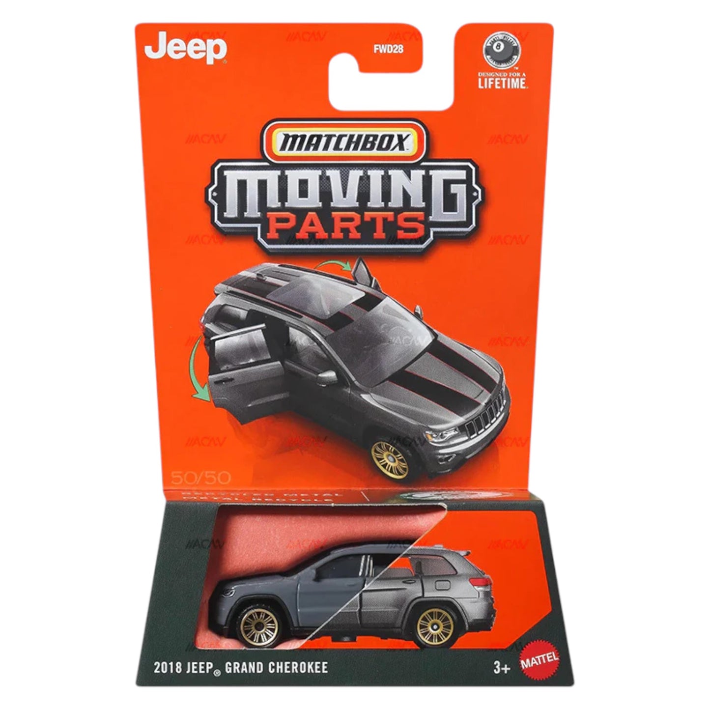 Matchbox 2026 - Pre-Order - Moving Parts - 2018 Jeep Grand Cherokee
