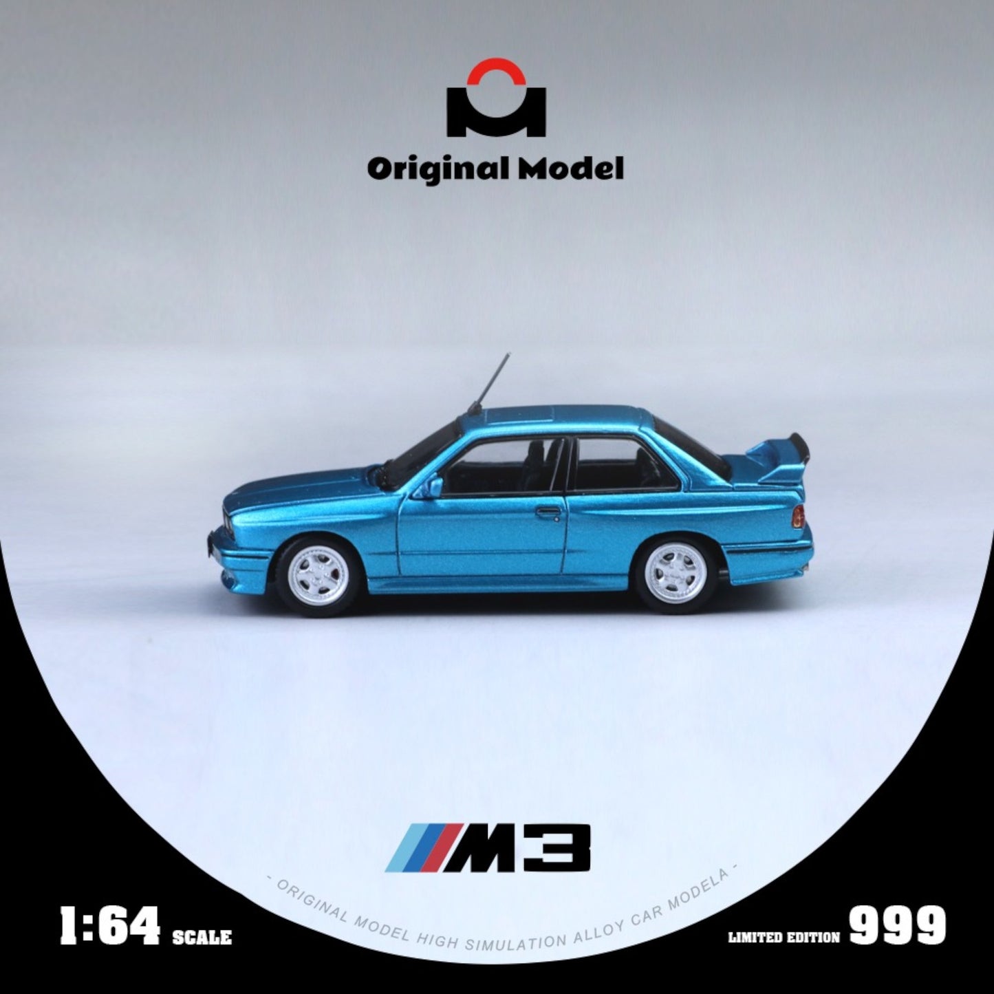 Pre-Order bis 17.09.2025 - Original Model - BMW E30 M3 Long, Beach Blue - OM647804