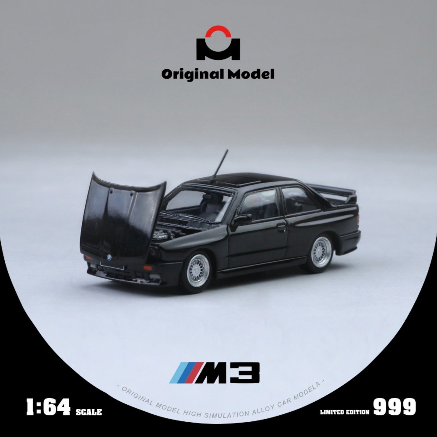 Pre-Order bis 17.09.2025 - Original Model - BMW E30 M3, Black - OM647805