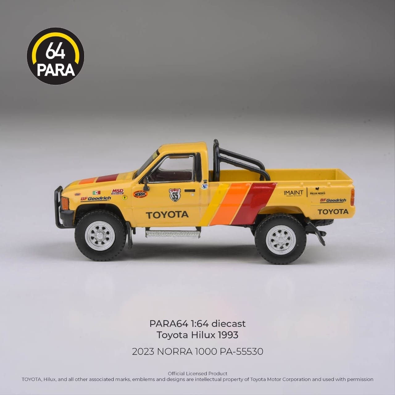 PARA64 - Pre-Order - Toyota Hillux 1993 - 2023 Norra 1000 - PA-55530