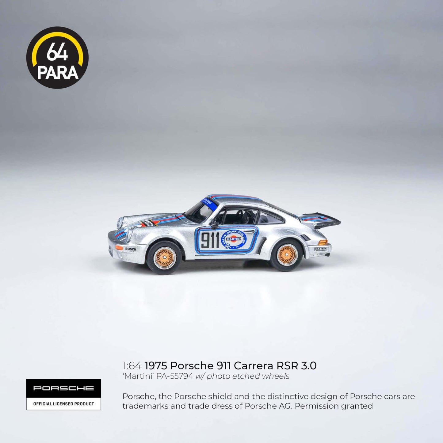 PARA64 - Pre-Order - Porsche 911 Carrera RSR 3.0 "Martini" - PA-55794 (LHD)
