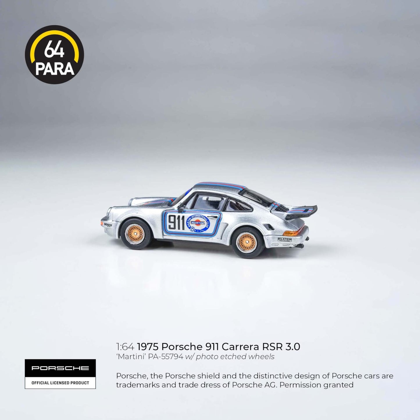 PARA64 - Pre-Order - Porsche 911 Carrera RSR 3.0 "Martini" - PA-55794 (LHD)