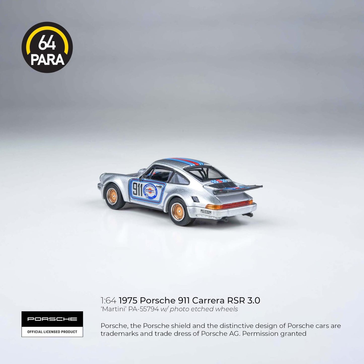PARA64 - Pre-Order - Porsche 911 Carrera RSR 3.0 "Martini" - PA-55794 (LHD)