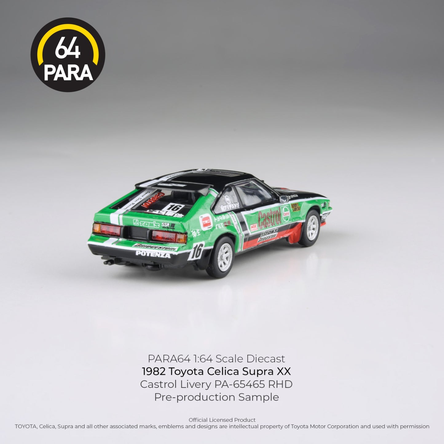 PARA64 - 1982 Toyota Celica Supra XX - Castrol Livery - PA-65465 (RHD)
