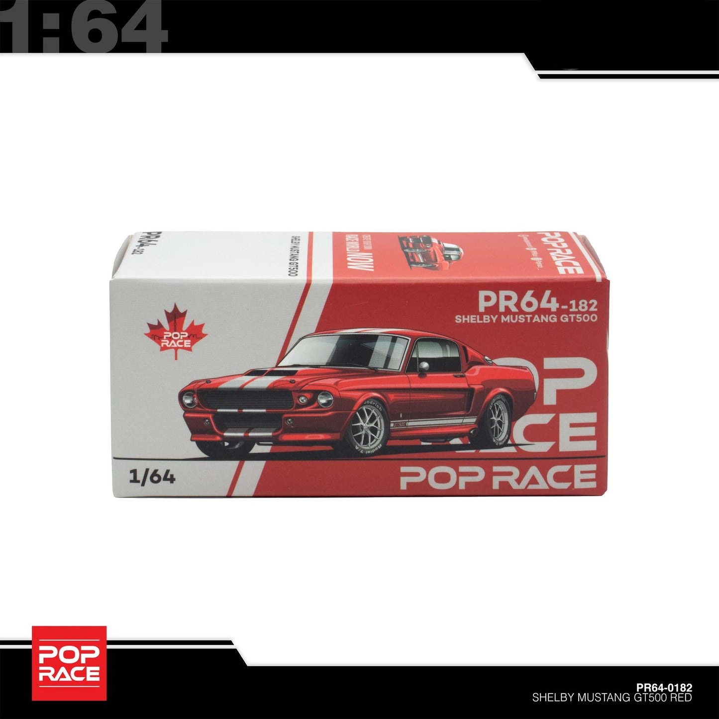Pop Race - Shelby Mustang GT500, red - Canada Special - PR640182