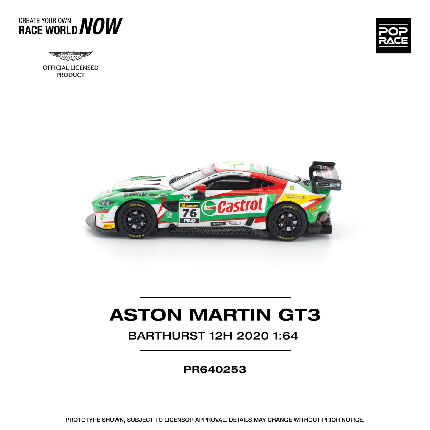 Pop Race - Pre-Order - Aston Martin GT3, BartHurst 12H 2020 - PR640253