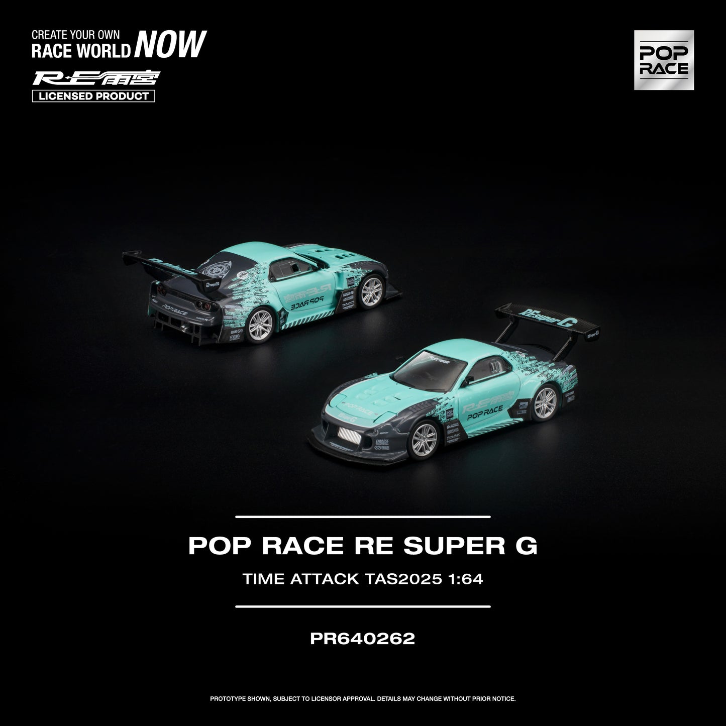 Pop Race - Pre-Order - Pop Race RE Super G - Time Attack TAS2025 - PR640262