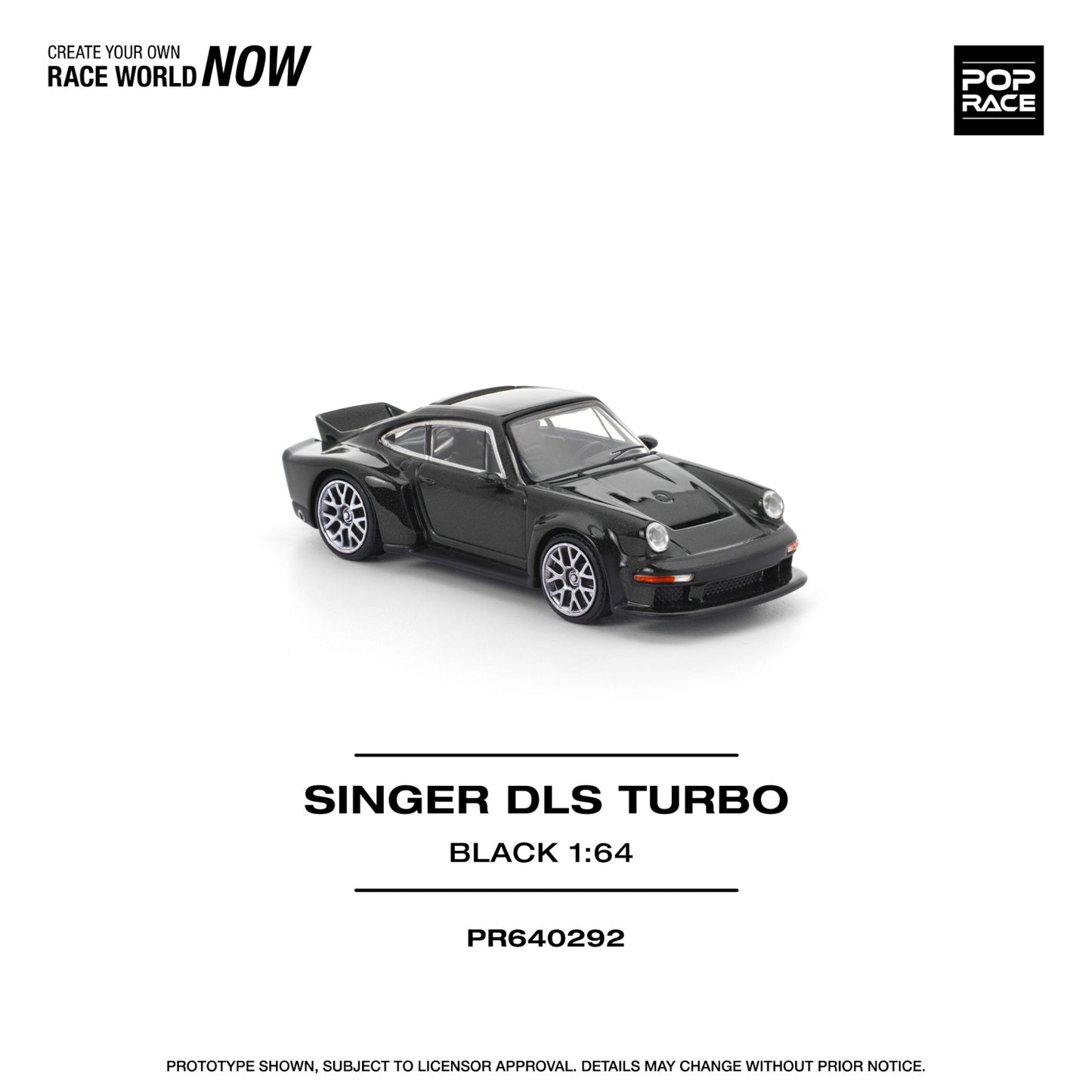 Pop Race - Pre-Order - Singer DLS Turbo, black - PR640292