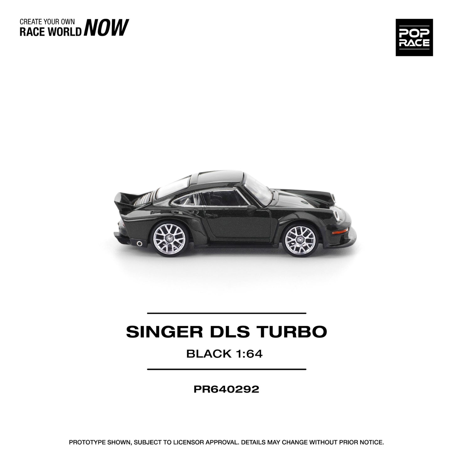 Pop Race - Pre-Order - Singer DLS Turbo, black - PR640292