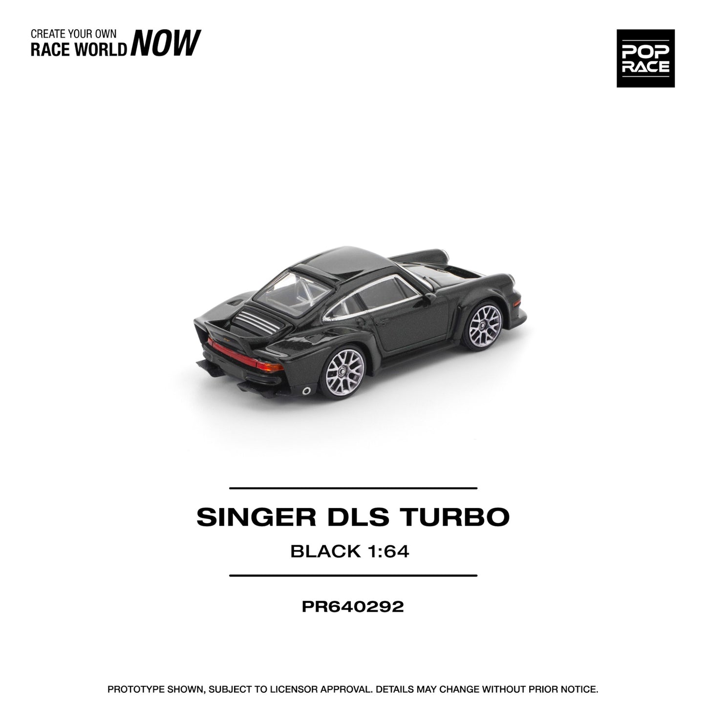 Pop Race - Pre-Order - Singer DLS Turbo, black - PR640292