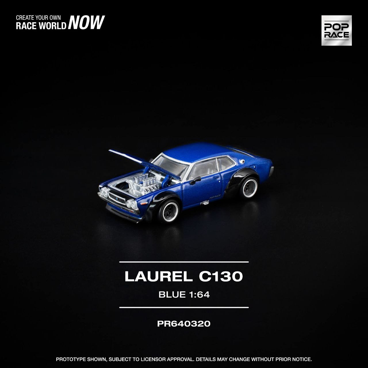 Pop Race - Pre-Order - Laurel C130, Blue - PR640320