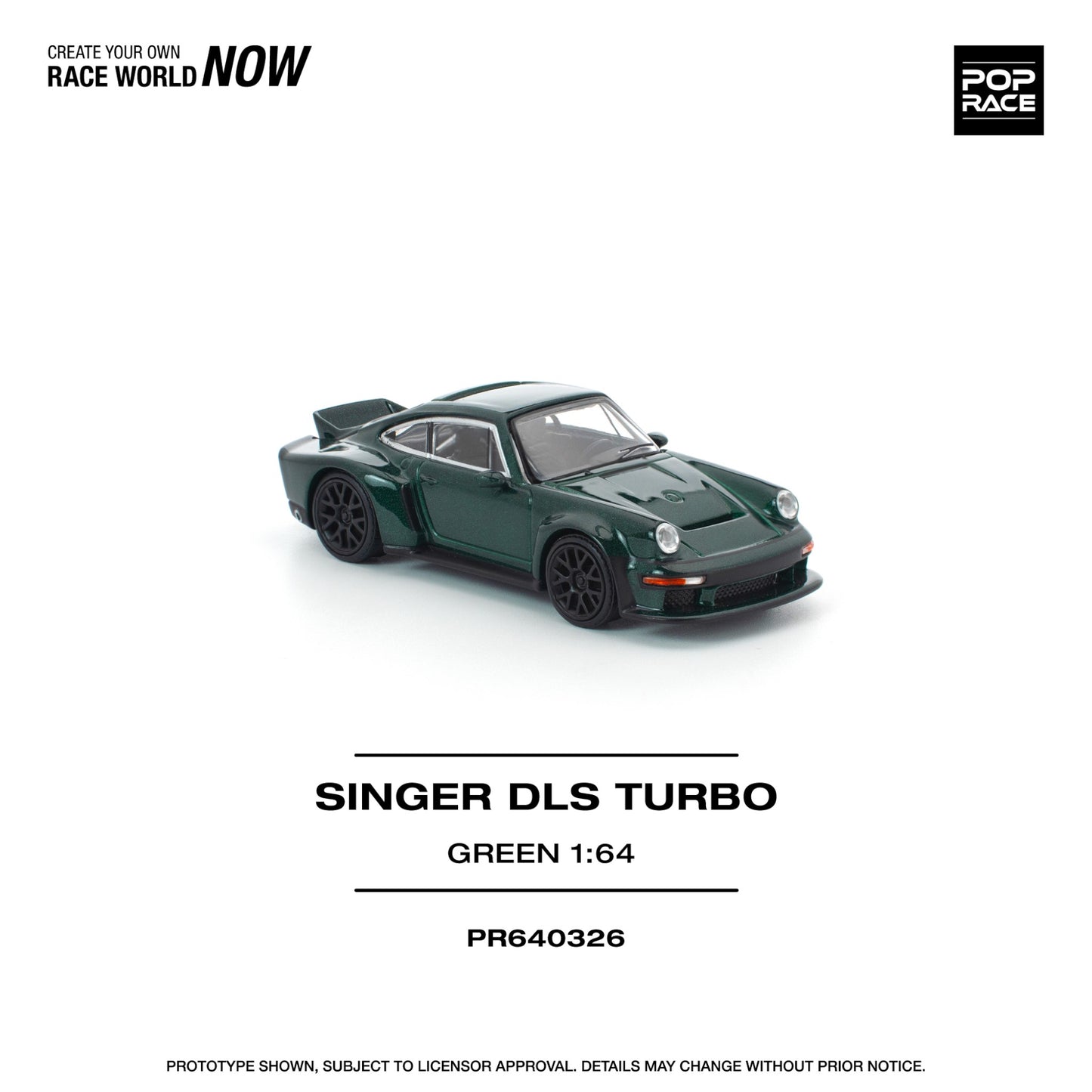 Pop Race - Pre-Order - Singer DLS Turbo, green - PR640326