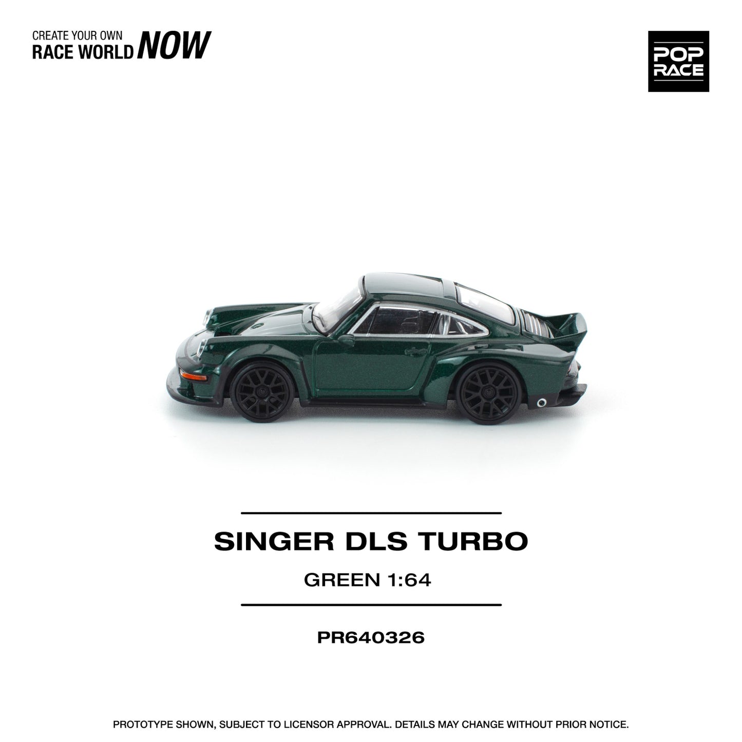 Pop Race - Pre-Order - Singer DLS Turbo, green - PR640326