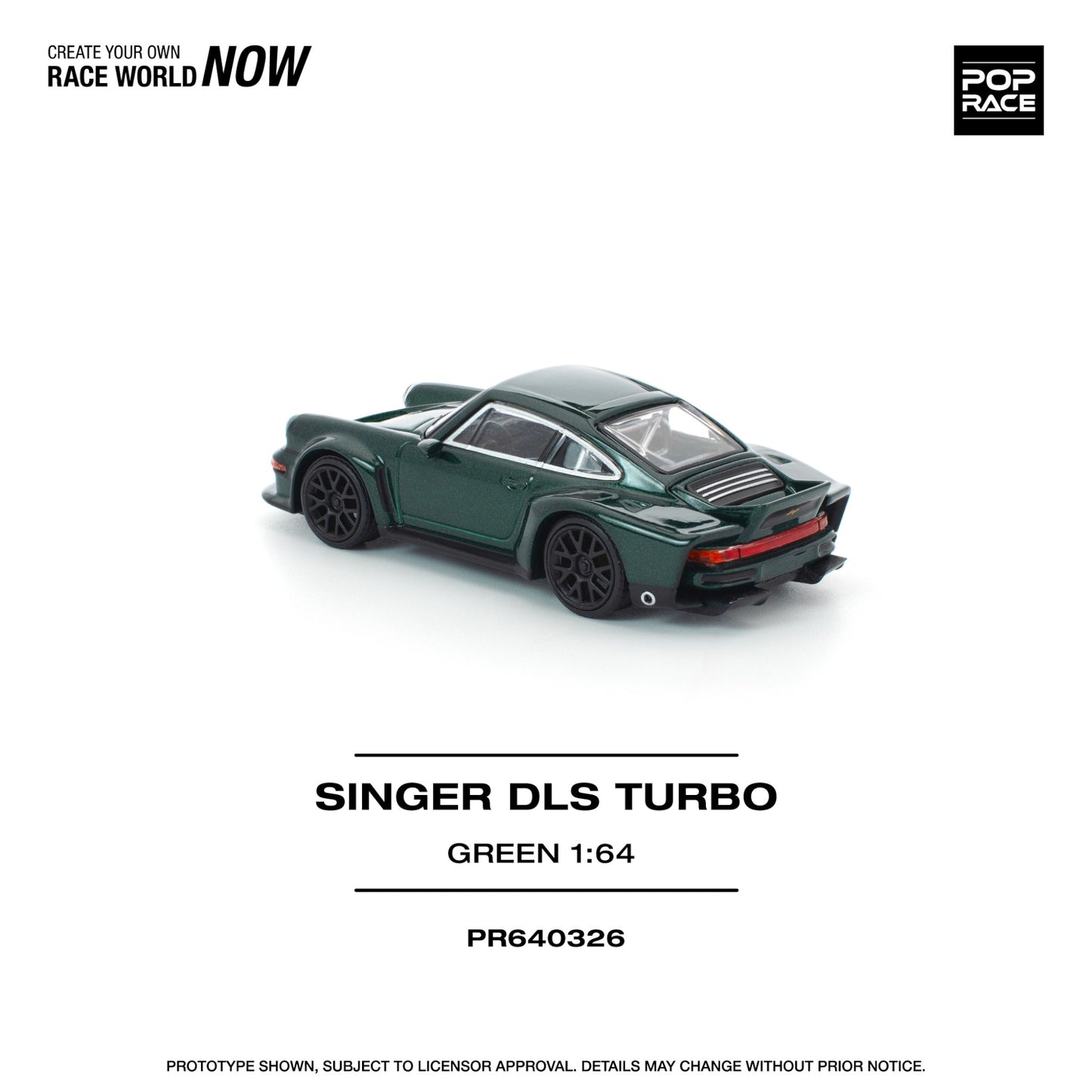 Pop Race - Pre-Order - Singer DLS Turbo, green - PR640326
