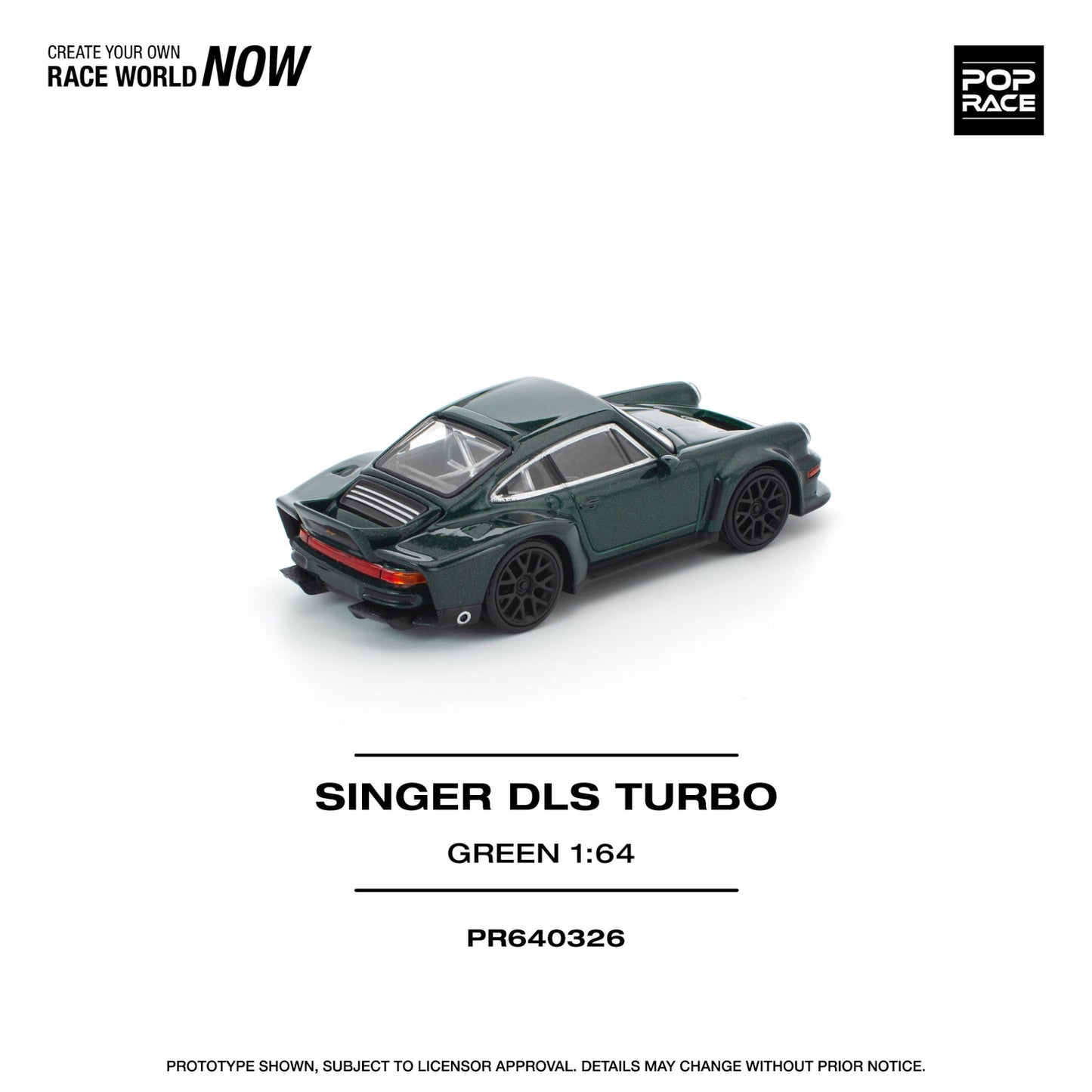 Pop Race - Pre-Order - Singer DLS Turbo, green - PR640326