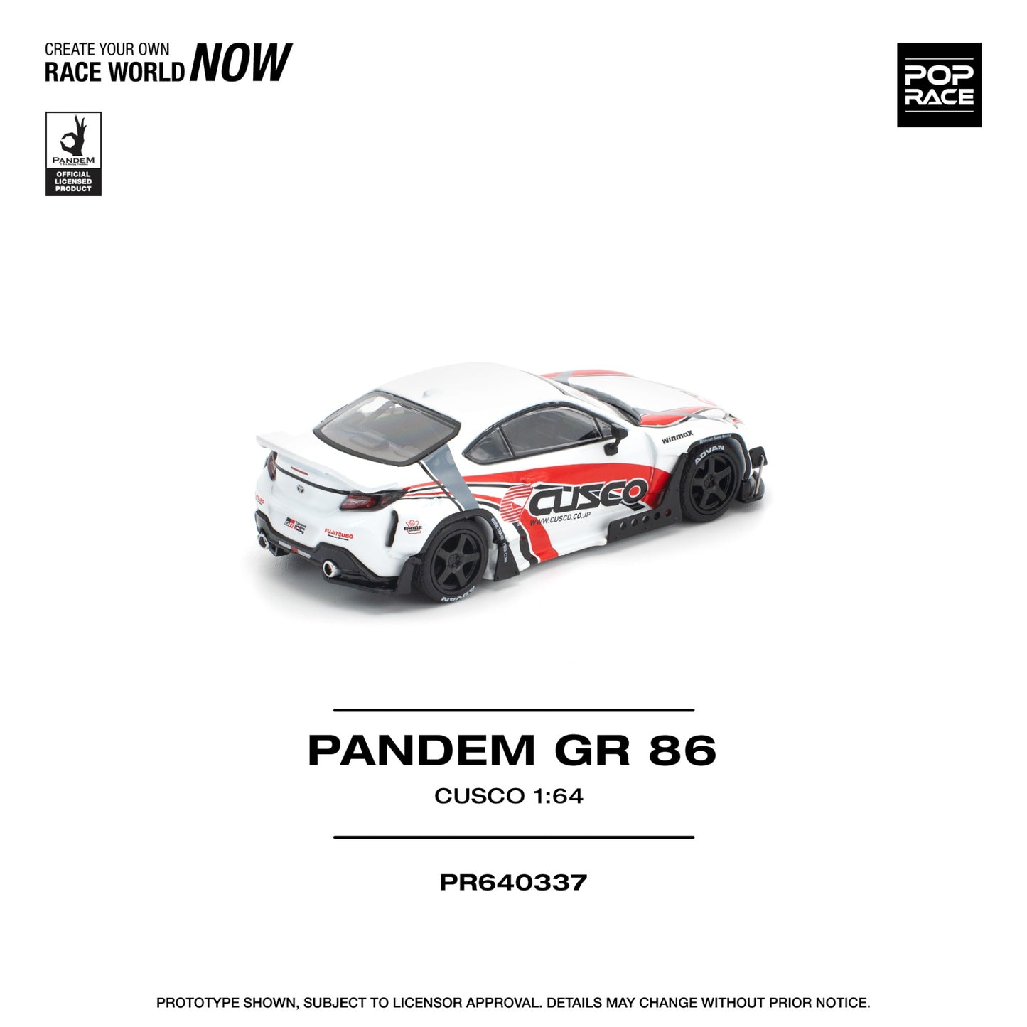 Pop Race - Pre-Order - Pandem GR86, Cusco - PR640337