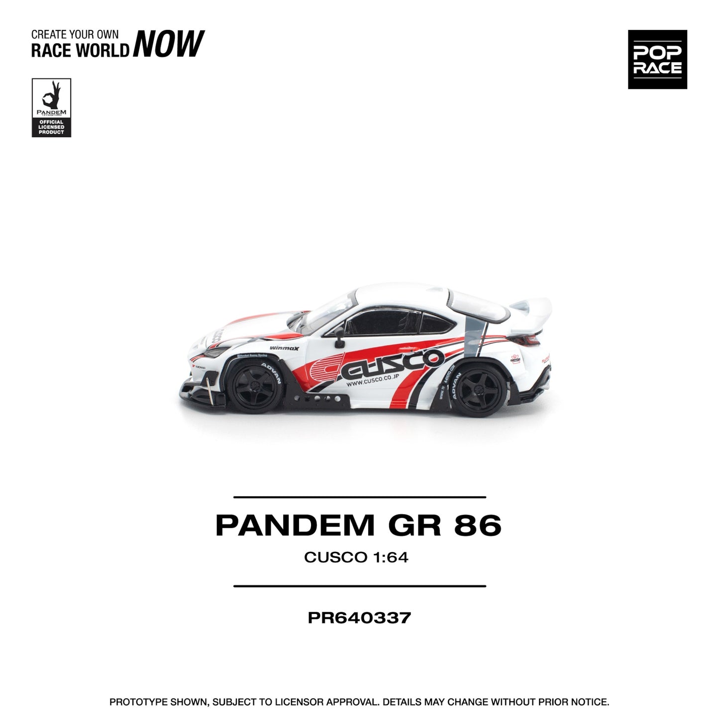 Pop Race - Pre-Order - Pandem GR86, Cusco - PR640337