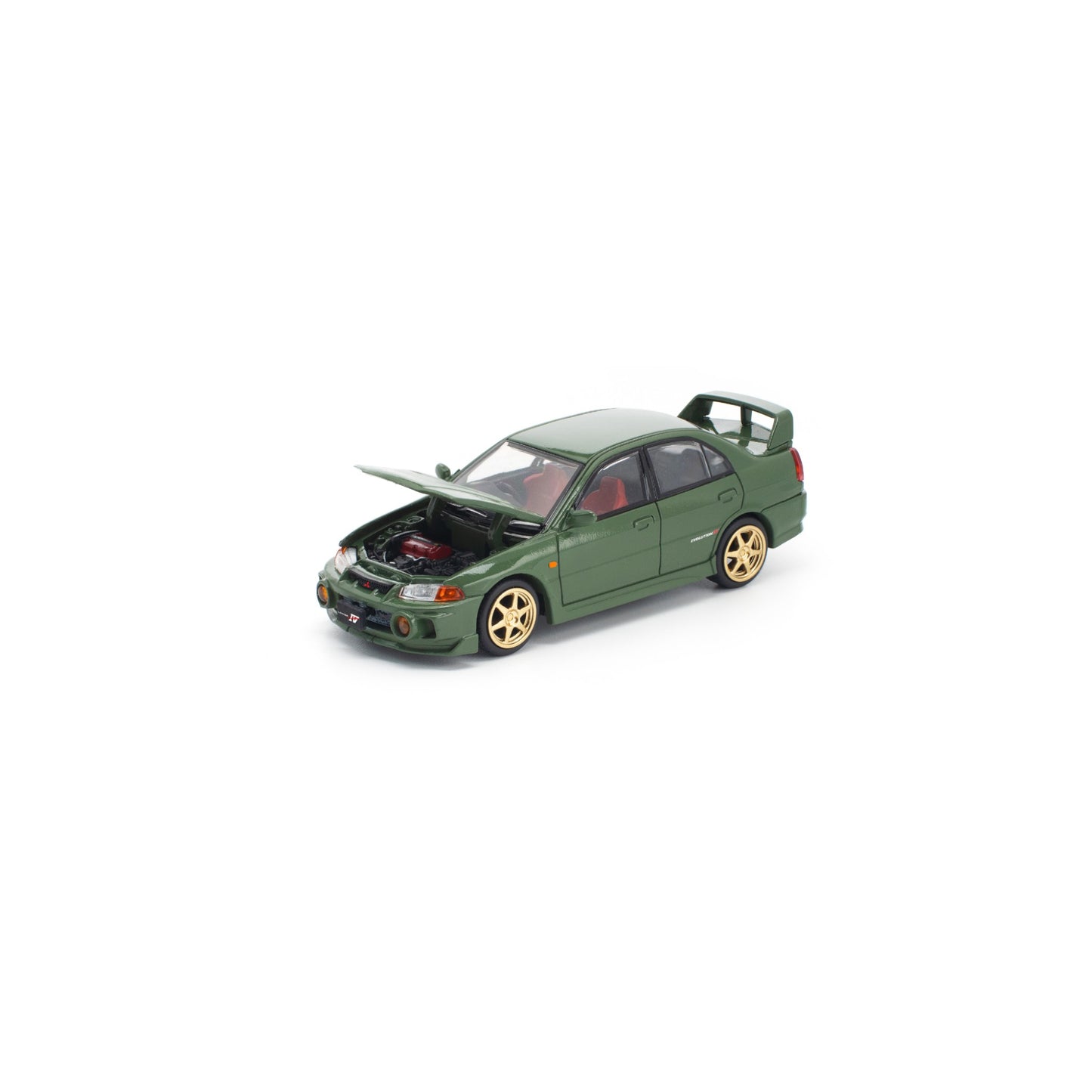 Pop Race x Enigma- Pre-Order - Mitsubishi Lancer Evolution IV, green - PRE022