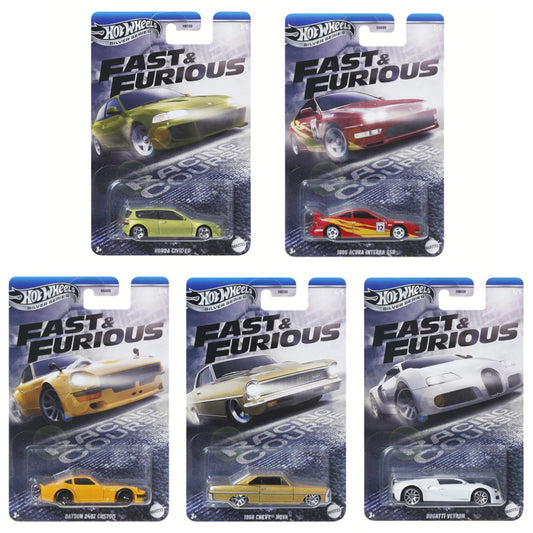 Hot Wheels 2025 - Fast & Furious - Racing Course - SET