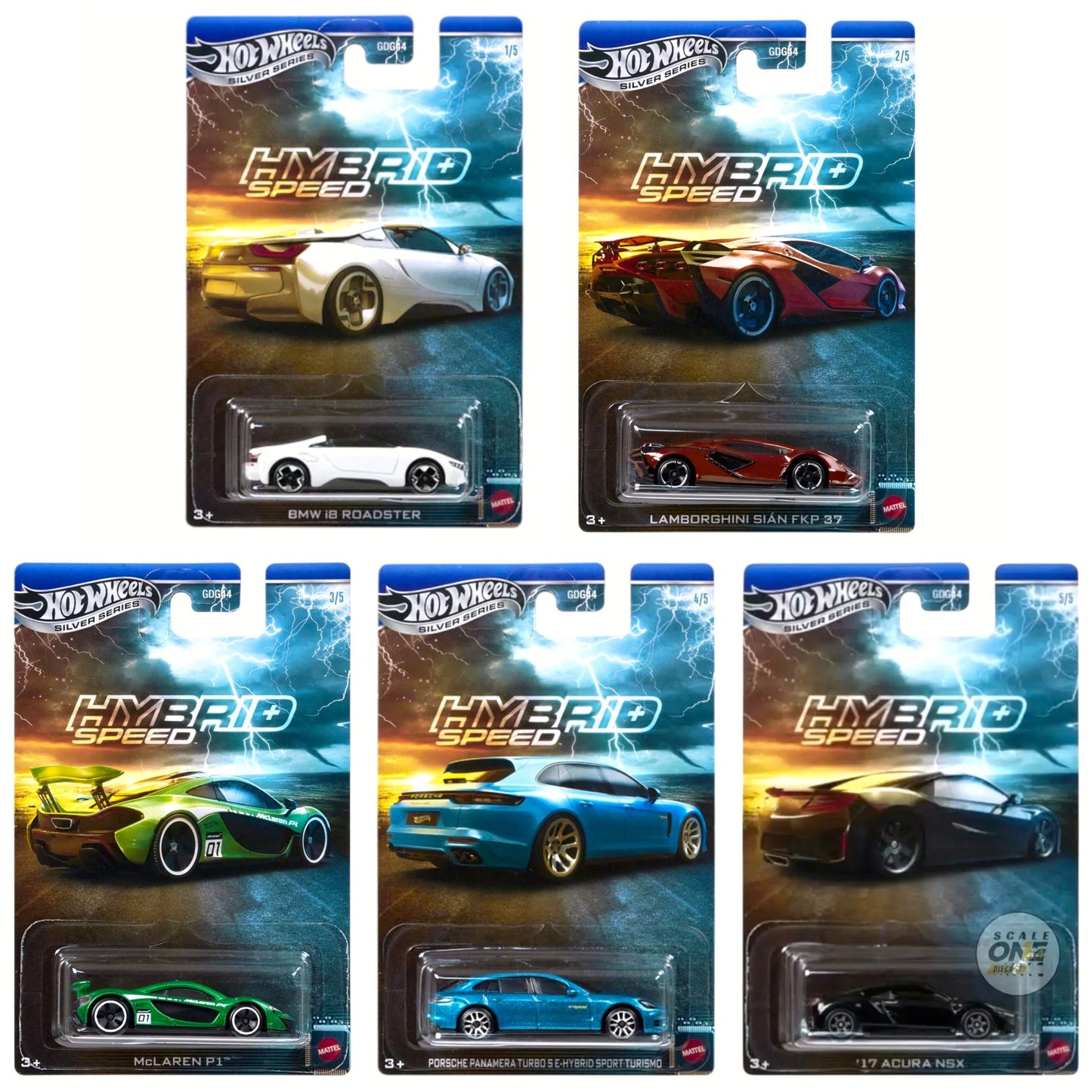 Hot Wheels 2025 - Pre-Order - Hybrid Speed - SET - GDG44-977P