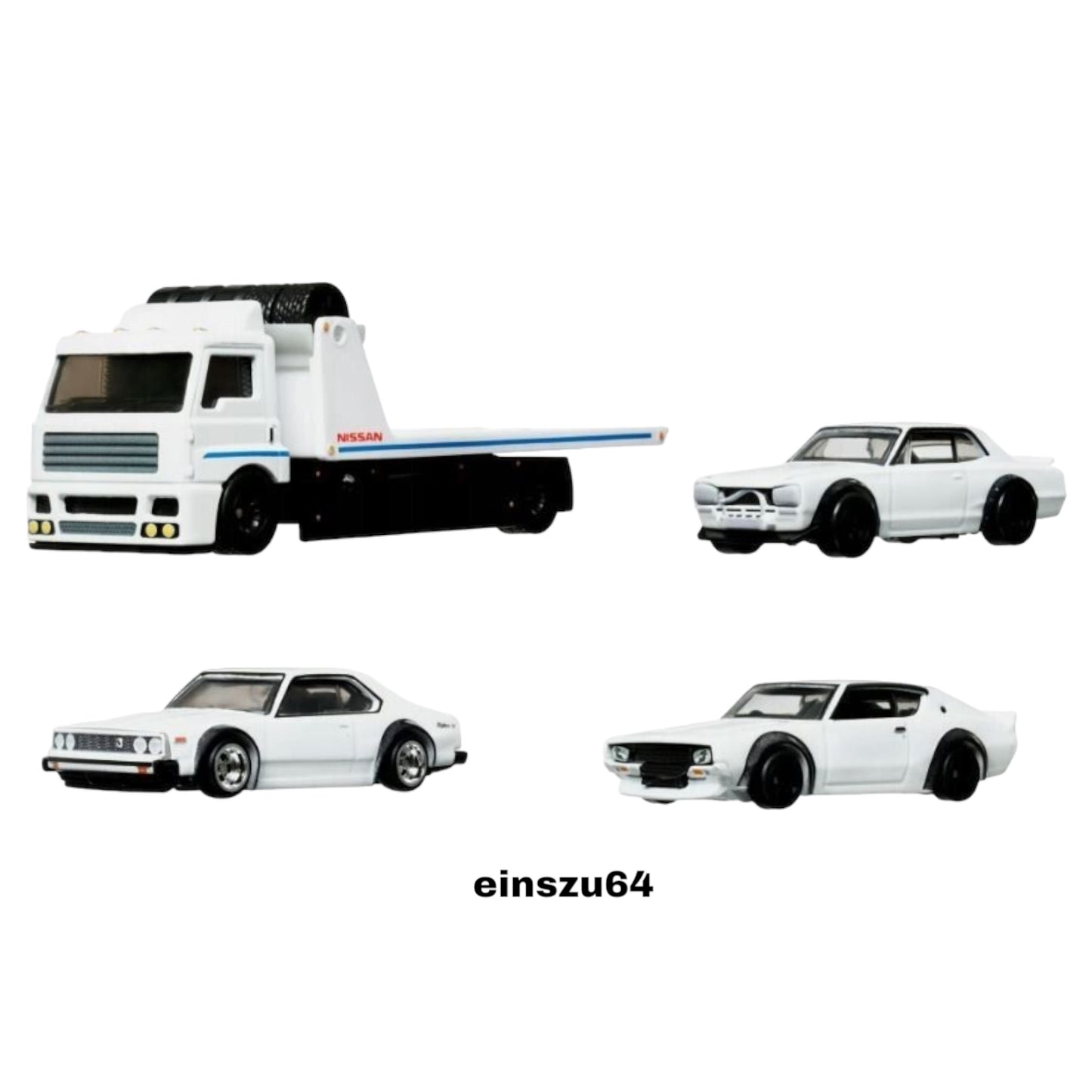 Hot Wheels 2023 - Nissan Diorama - 3 Cars + Truck - HKC16 - GMH39-956P - 1:64