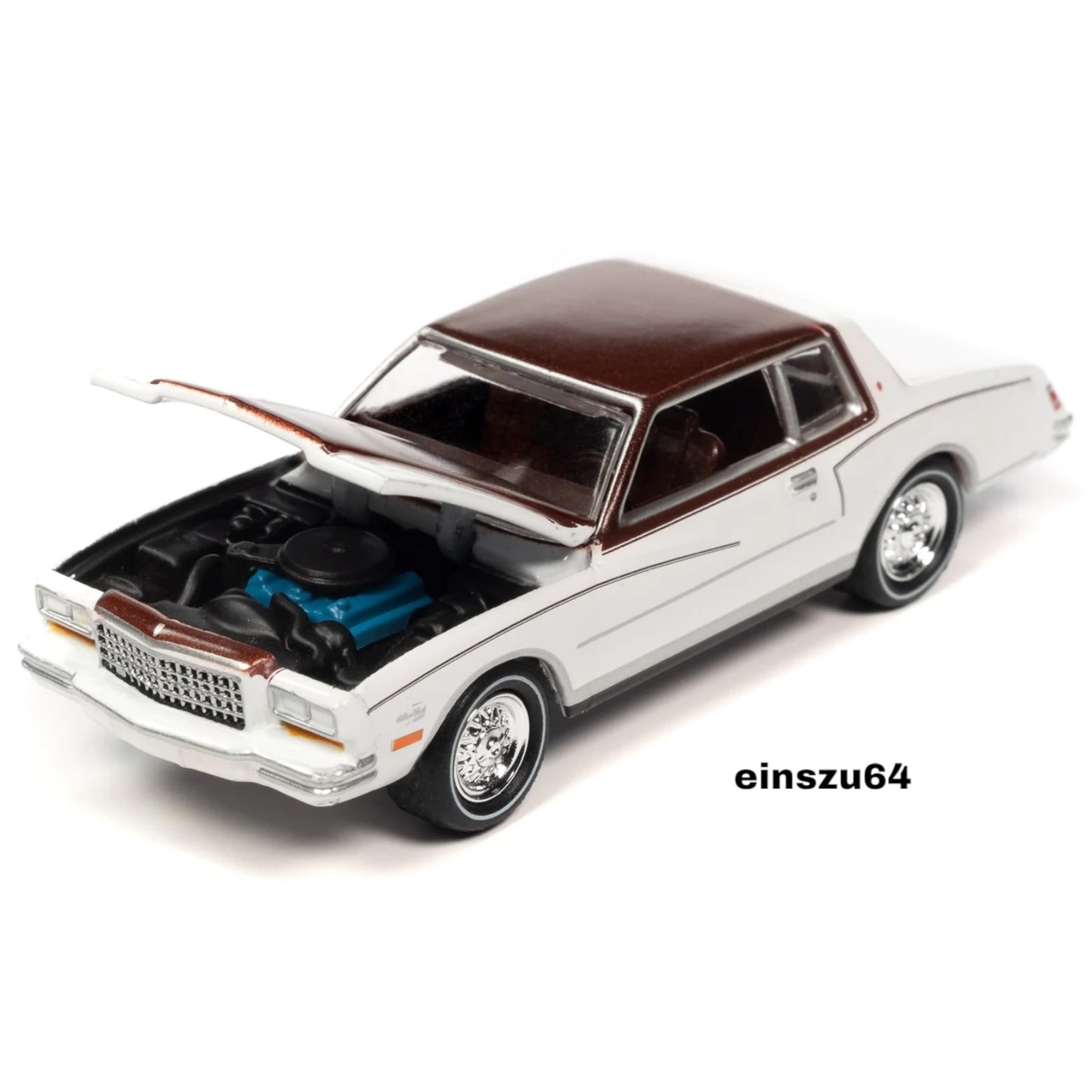 Johnny Lightning - 1980 Chevrolet Monte Carlo, gloss white - 1:64 - JLSP336A