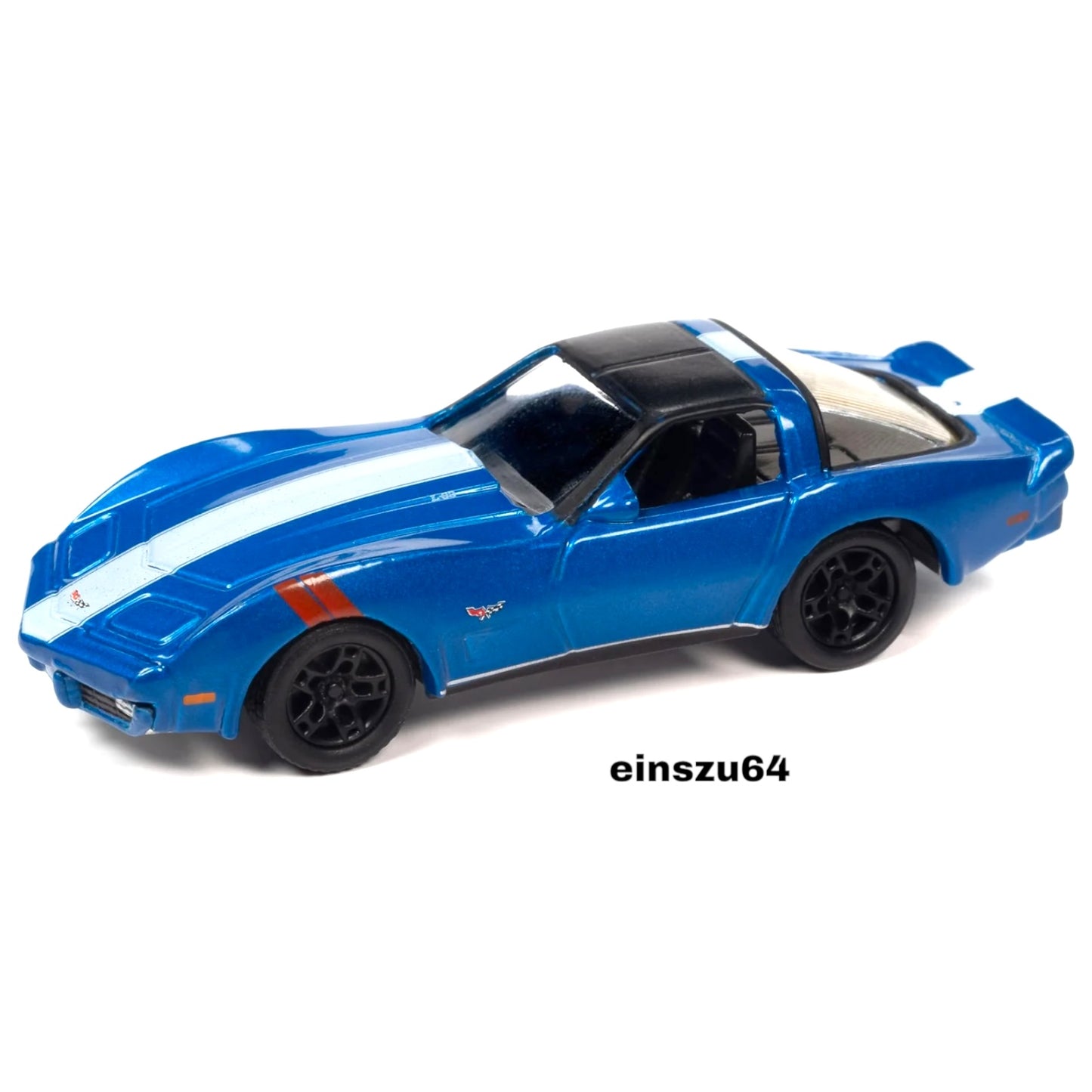 Johnny Lightning - 1979 Chevrolet Corvette, dark blue metallic - 1:64 - JLSP324B
