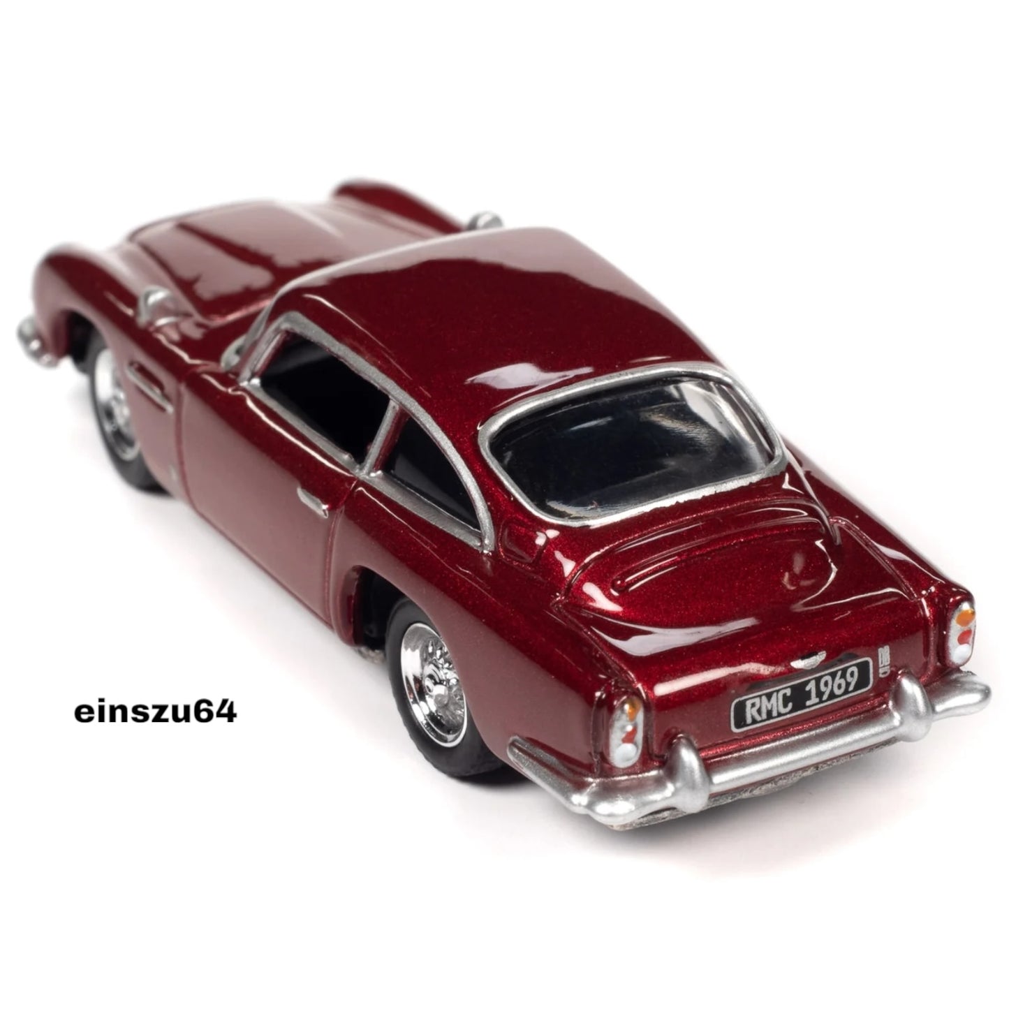 Johnny Lightning - 1966 Aston Martin DB5, rossa rubina chiara - 1:64 - JLSP323B