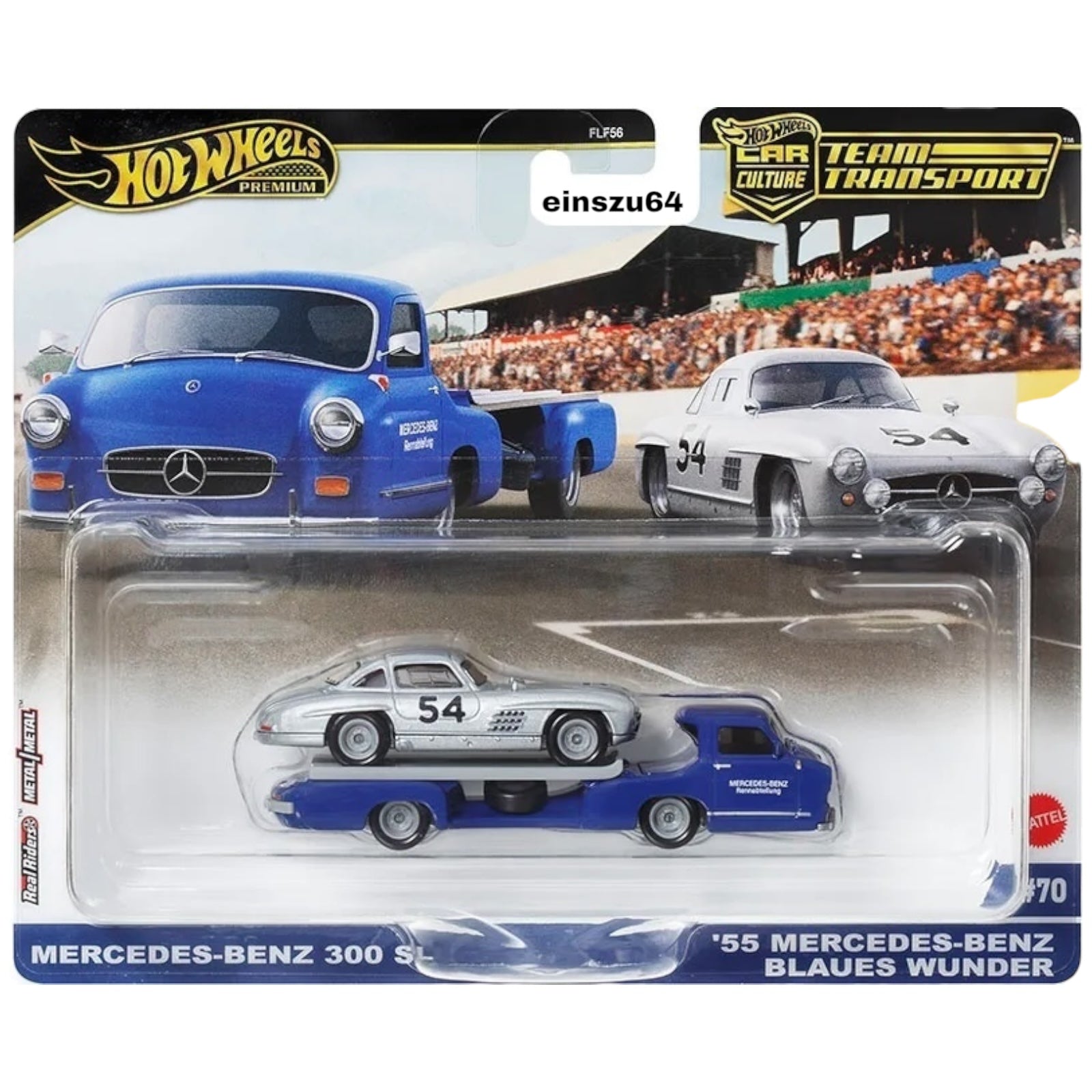 Hot Wheels 2024 - Pre-Order - Team Transport - Mercedes-Benz 300 