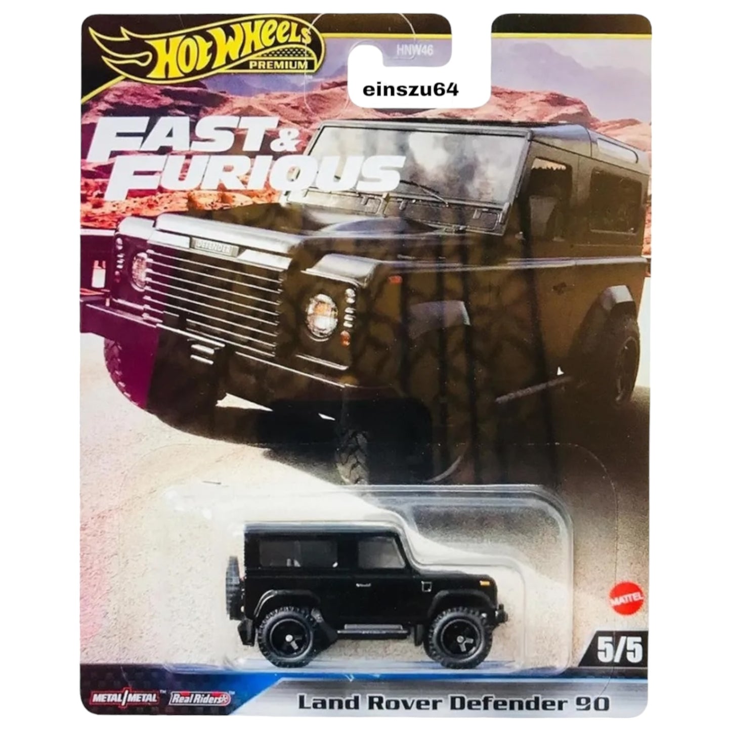 Hot Wheels 2024 - Fast & Furious - Land Rover Defender 90 - HYP74