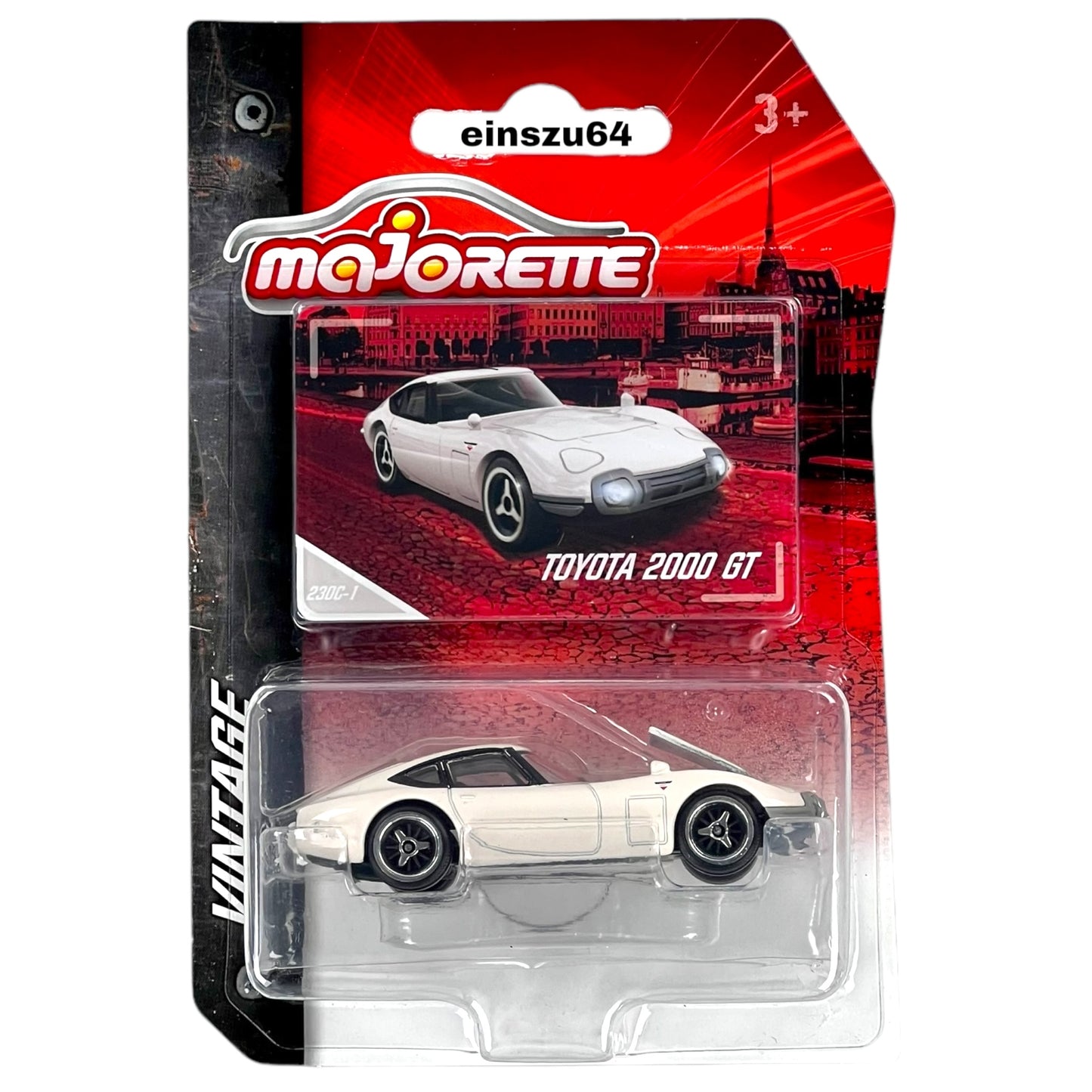 Majorette - Toyota 2000 GT - Vintage Series - 1:64