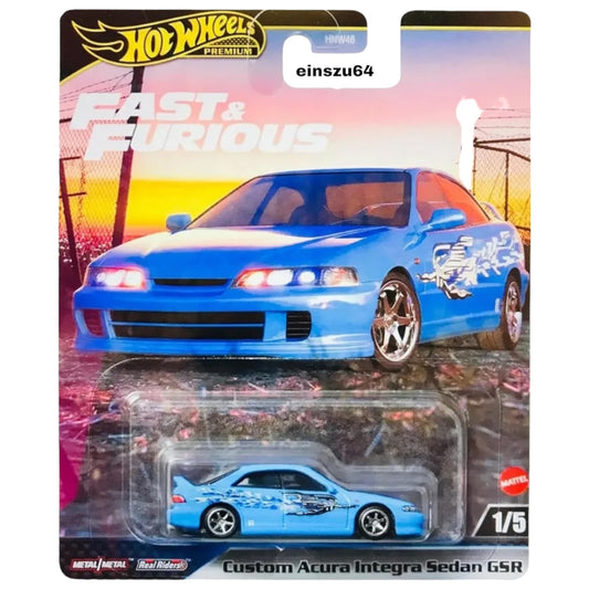 Hot Wheels 2024 - Fast & Furious - Custom Acura Integra Sedan GSR - JDJ13