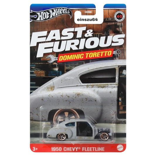 Hot Wheels 2024 - Fast & Furious - 1950 Chevy Fleetline *Havanna* - HRW49 - Dominic Toretto