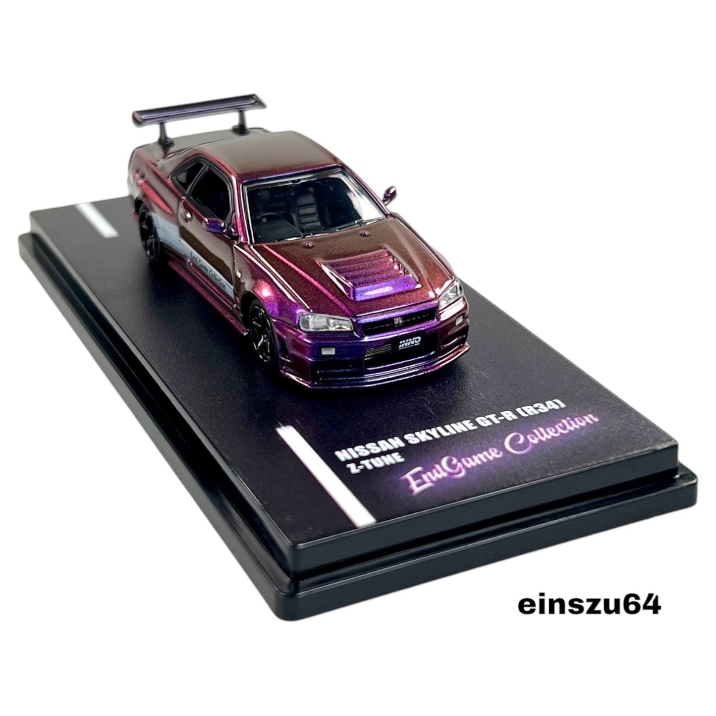 INNO64 - Nissan Skyline GT-R (R34) Z-Tune *Endgame* Australia Special Edition, purple - IN64-R34ZT-ENDGAME