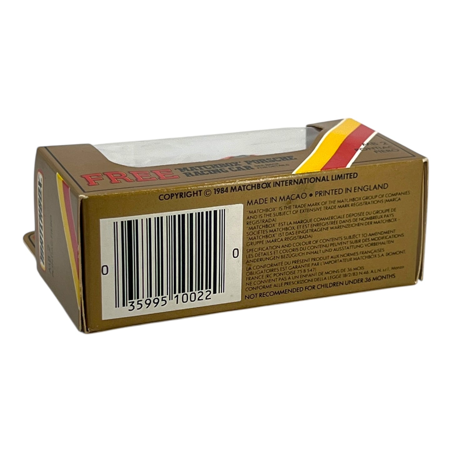 Matchbox Superfast - Pontic Fiero - MB2 - Made in Macau - Mint