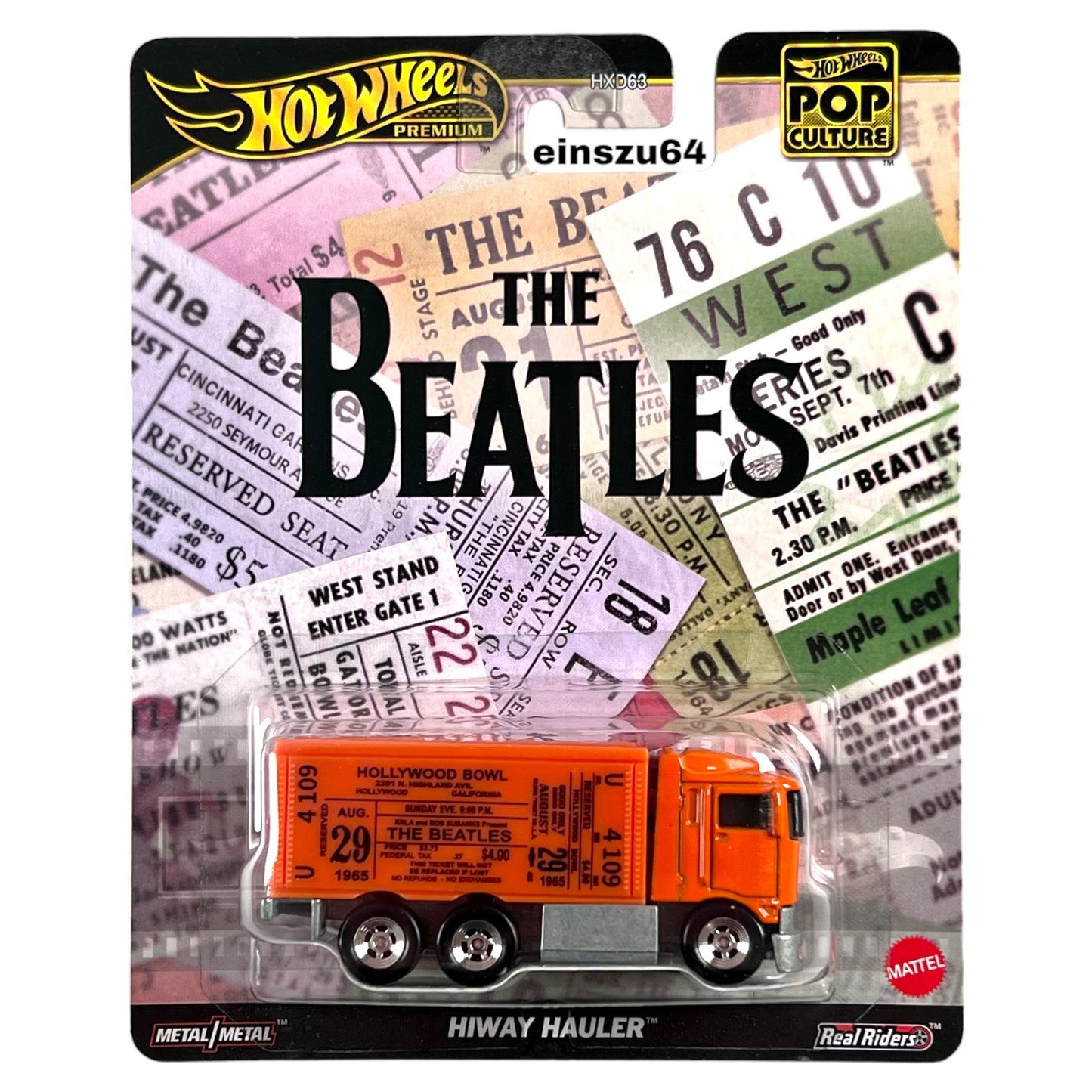 Hot Wheels 2024 - Hiway Hauler the Beatles - HVJ41 - 1:64 - Pop Culture
